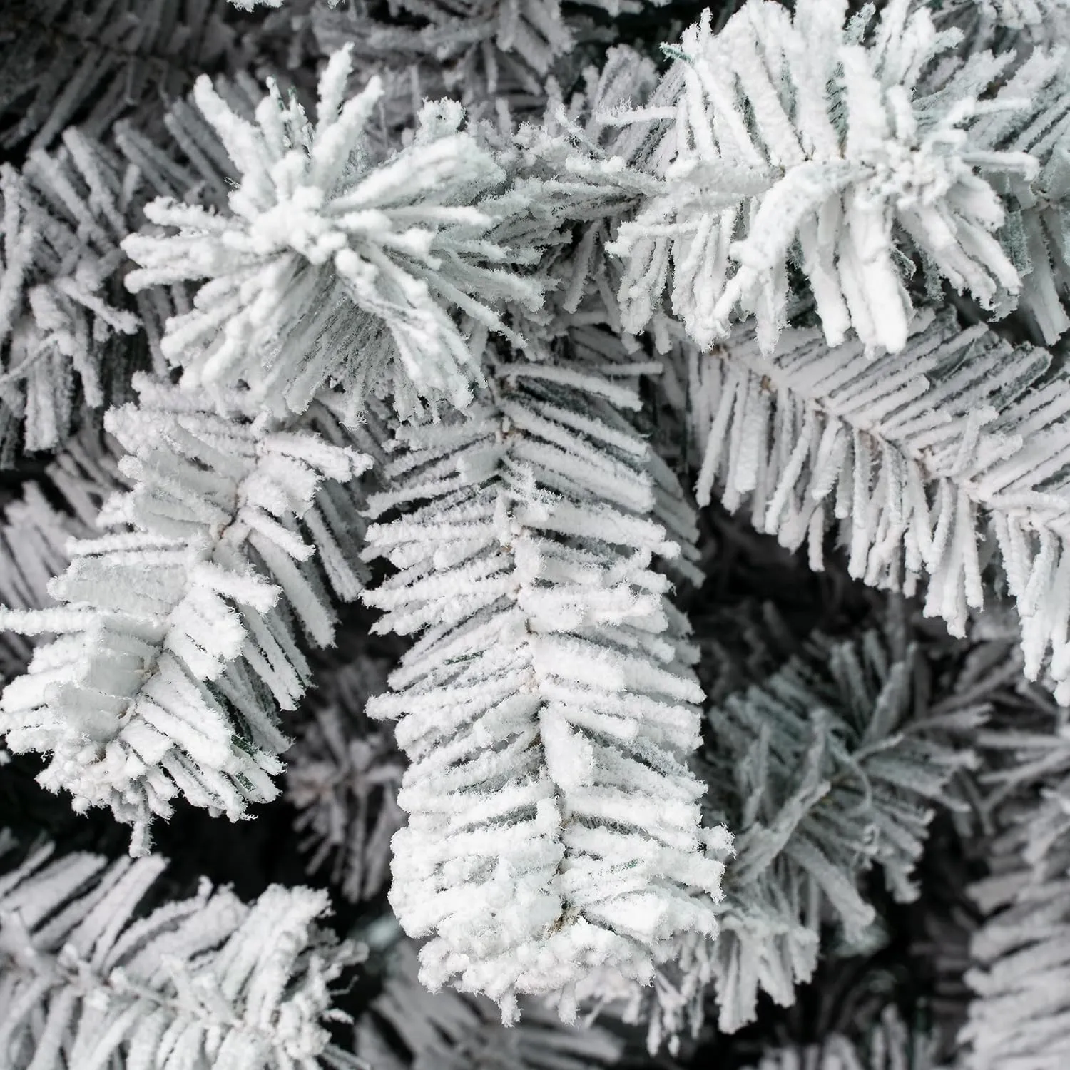 Acacia Flocked Artificial Christmas Tree - Image 3