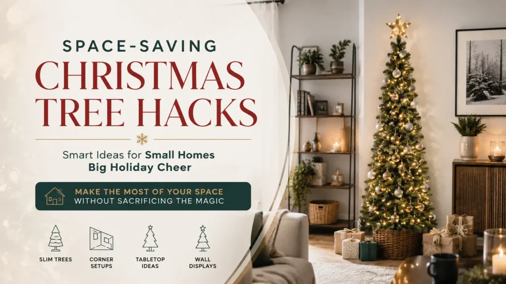 Space-Saving Christmas Tree Hacks