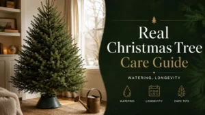 Real Christmas Tree Care Guide: Watering And Longevity