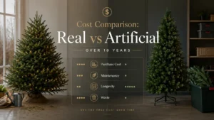 Cost Comparison: Real vs Artificial Christmas Trees Over 10 Years