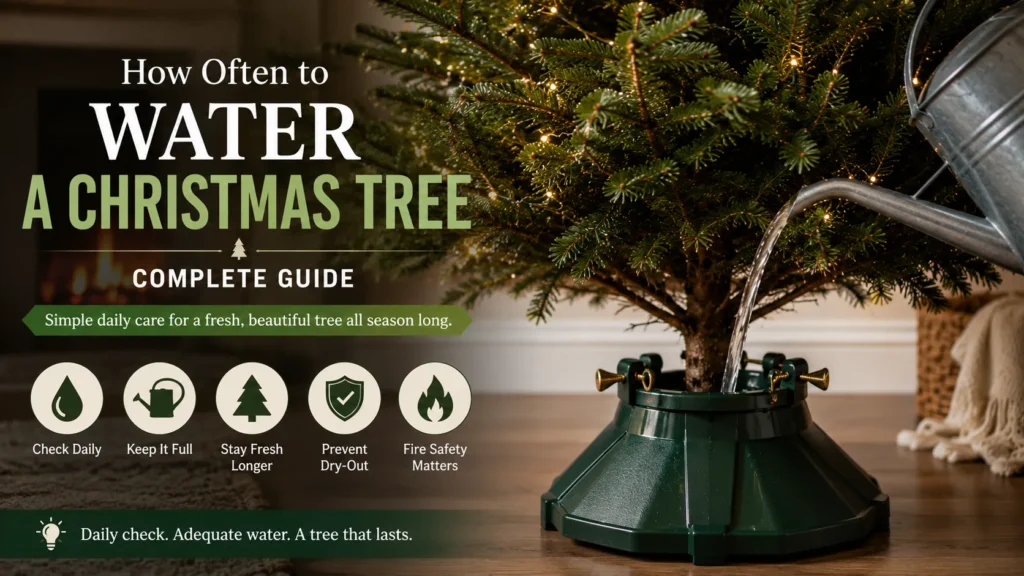 How Often to Water a Christmas Tree 