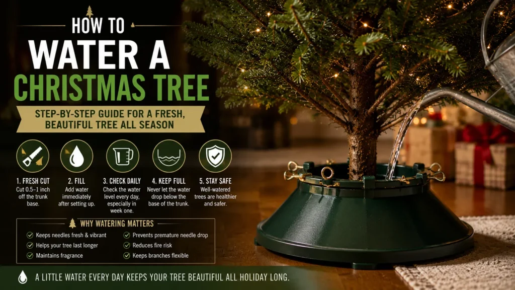 How to Water a Christmas Tree 