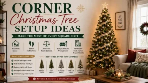 Corner Christmas Tree Setup Ideas