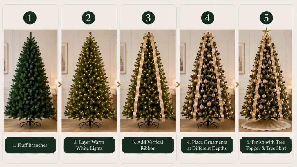 Christmas tree decorating guide