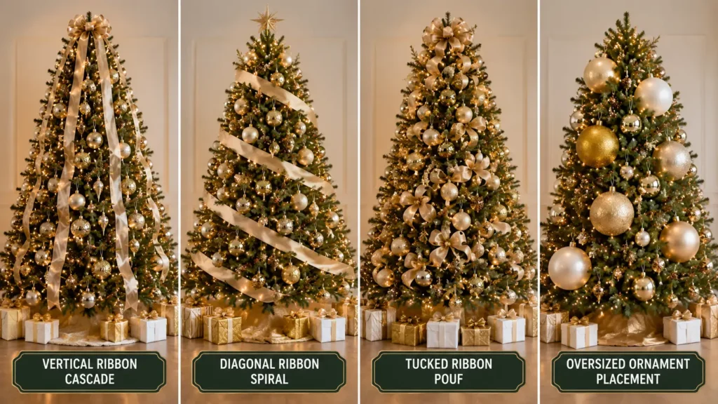 Elegant Christmas tree decor styles
